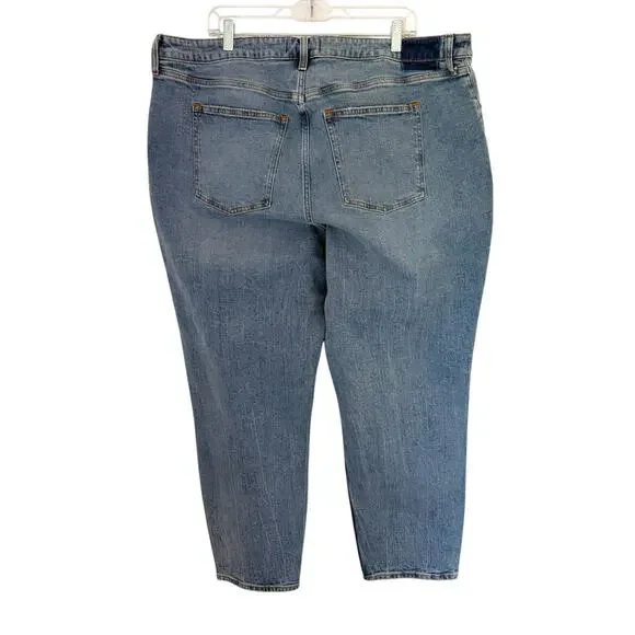 NWT Abercrombie & Fitch The Mom High Rise Curve Love Jeans Size 35 / 20R - Picture 4 of 12